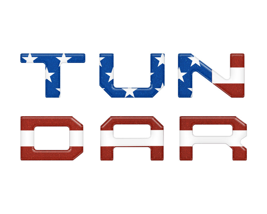 Tufskinz Radio Letter Inserts For Tundra (2014-2021)