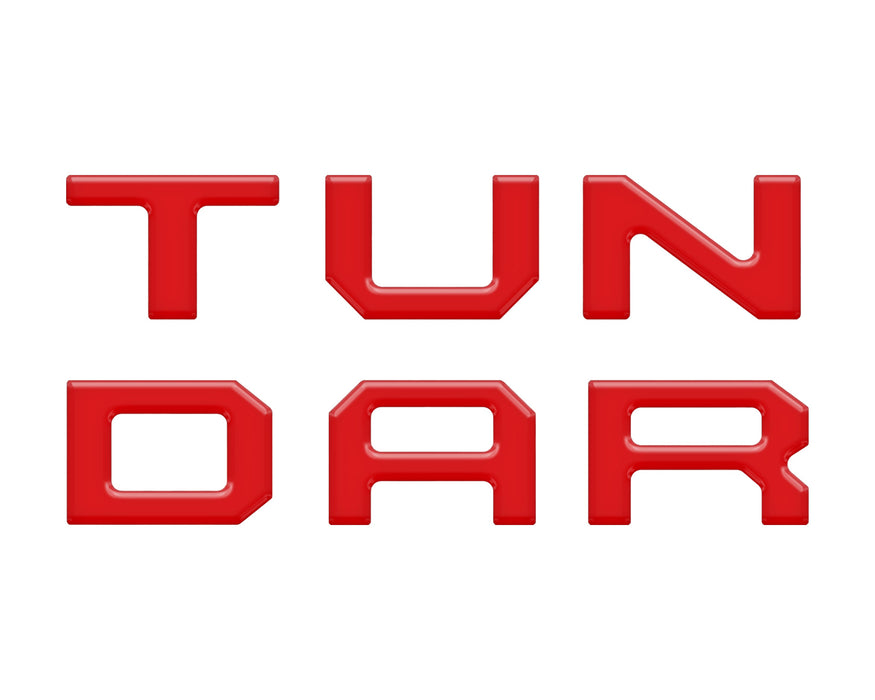 Tufskinz Radio Letter Inserts For Tundra (2014-2021)