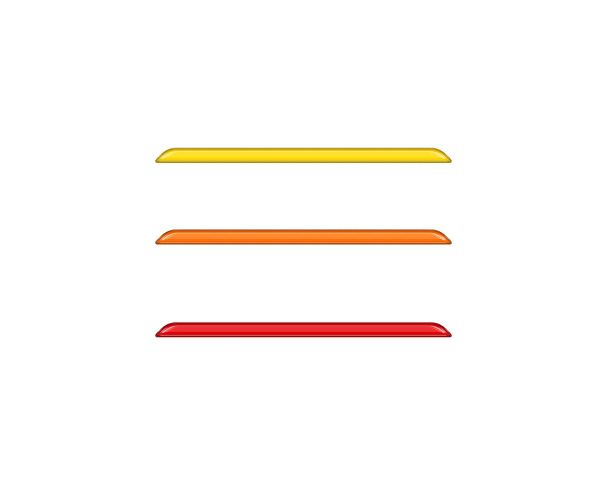 Tufskinz TRD Grille TRI-Color Line Inserts For Tundra (2022-Current)