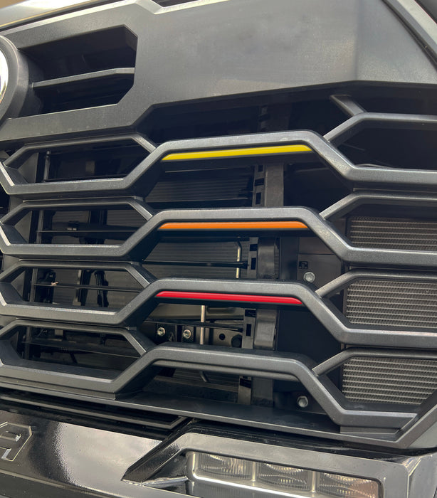 Tufskinz TRD Grille TRI-Color Line Inserts For Tundra (2022-Current)