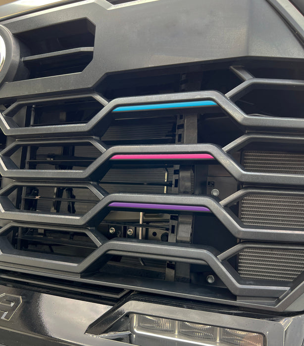 Tufskinz TRD Grille TRI-Color Line Inserts For Tundra (2022-Current)