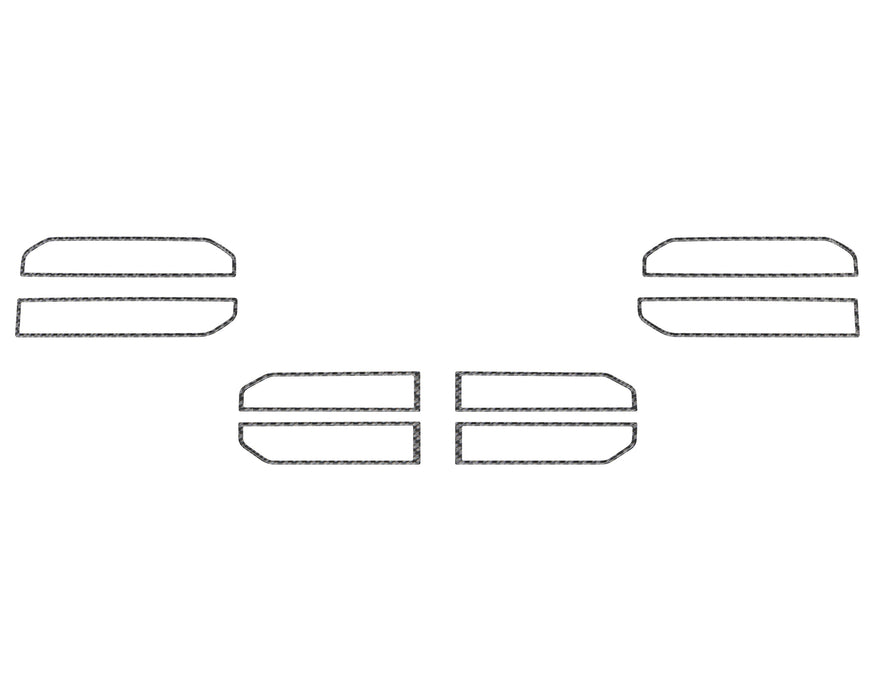 Tufskinz A/C Vent Accent Trim For Tundra (2022-Current)