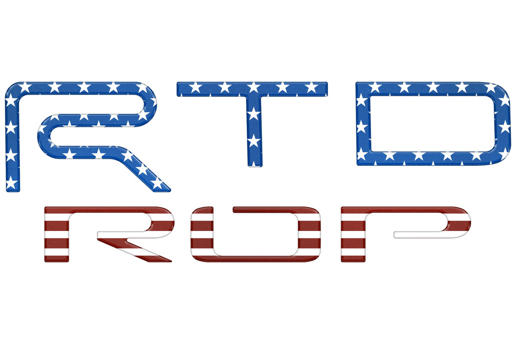 Tufskinz Tailgate Letter Inserts For TRD Pro Tundra (2022-Current)