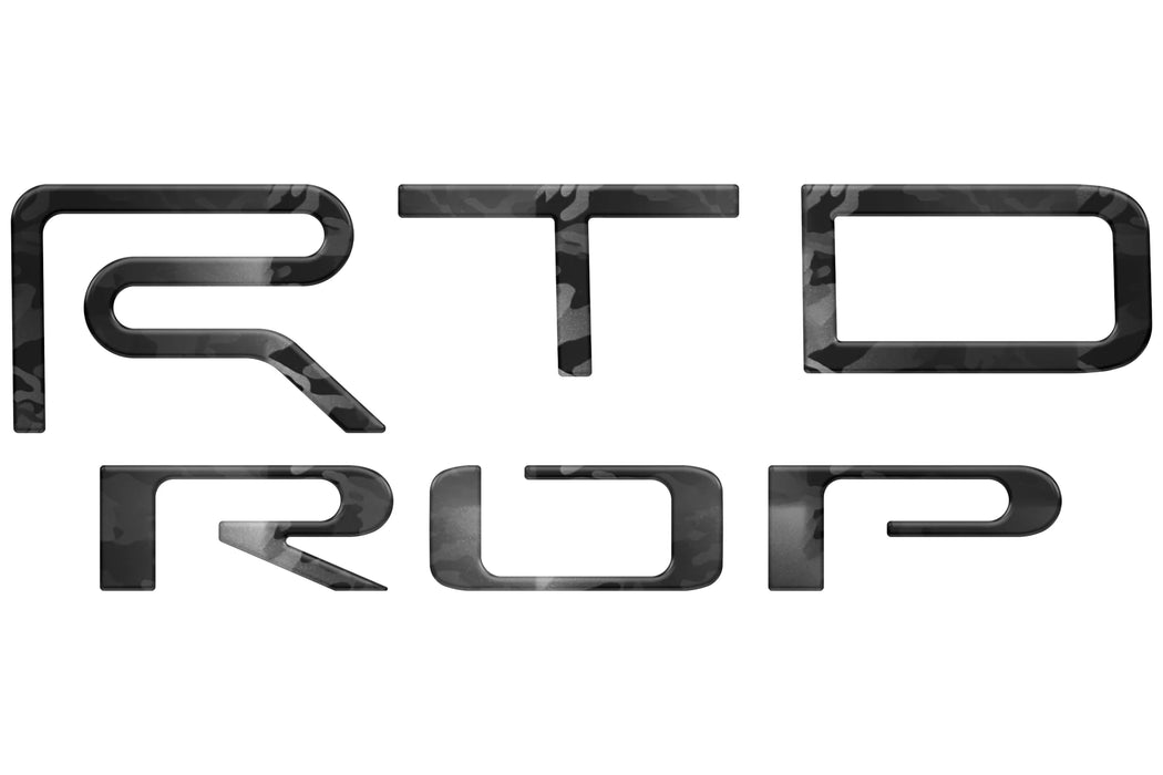 Tufskinz Tailgate Letter Inserts For TRD Pro Tundra (2022-Current)