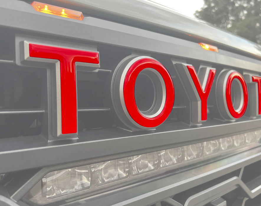 Tufskinz TRD Pro Grille Letter Overlays For Tundra (2022-Current)
