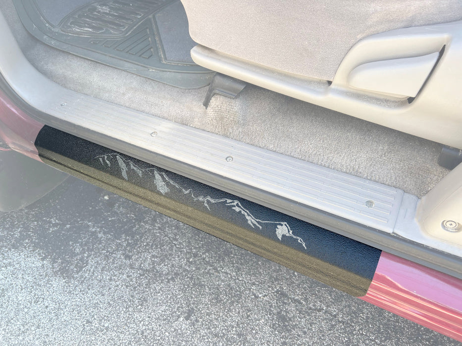 Tufskinz Textured Door Sill Overlays For Tundra (2000-2006)