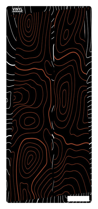 Vinyl Garage B Pillar Topo Decal For Tundra (2022-Current)