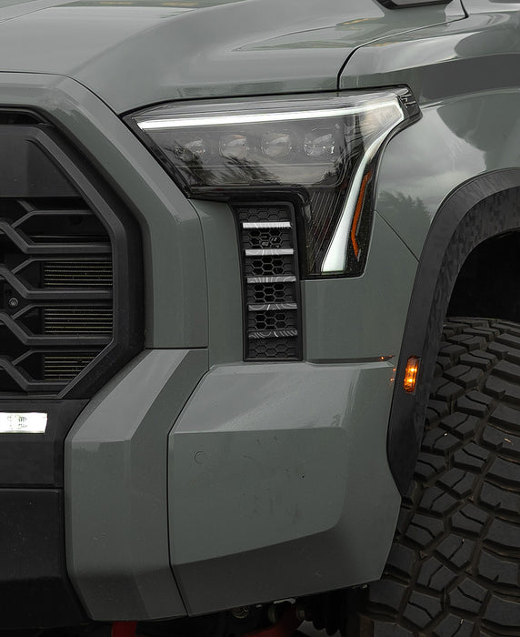 Vinyl Garage Fang Stripe Decal For Tundra (2022-Current)