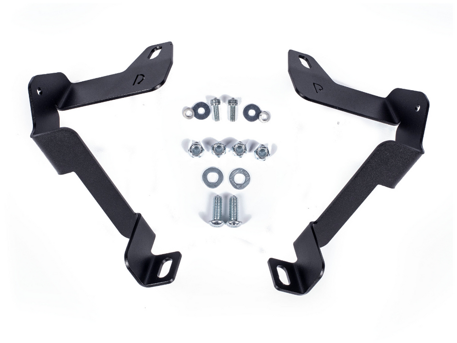 Cali Raised 32" Lower Bumper Hidden LED Light Bar Mounting Brackets For Tundra (2014-2021)