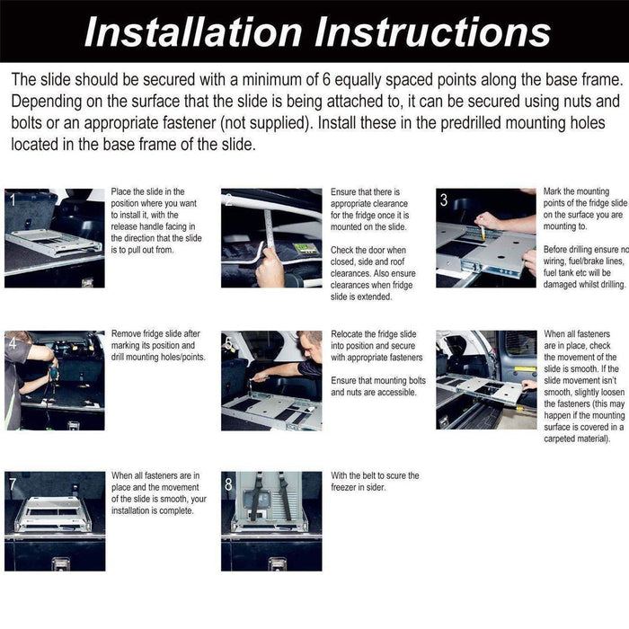 ICECO Mounting Slide For Freezer