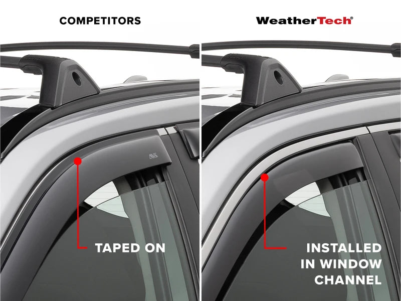 WeatherTech Side Window Deflectors For Tundra (2022-Current)