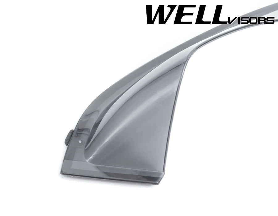 Well Visors Off-Road Series Window Deflectors Double Cab For Tundra (2007-2021)