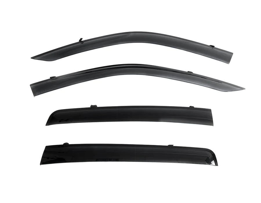 Well Visors Taped-On Window Deflectors Double Cab For Tundra (2022+)
