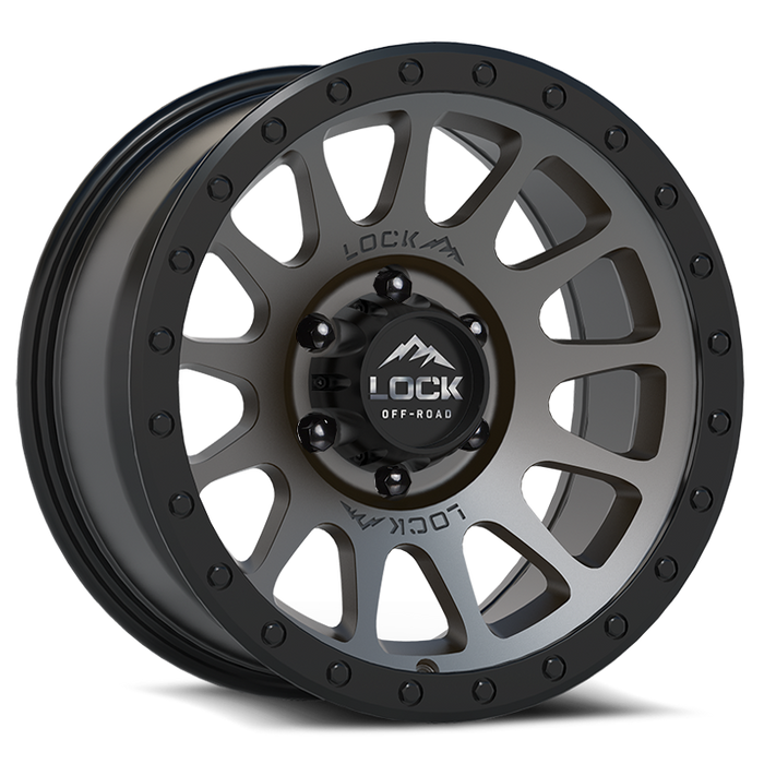 Lock Offroad Wheels Yosemite Matte Grey