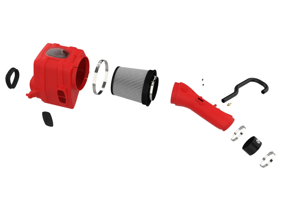 aFe Momentum GT Red Edition Cold Air Intake System w/ Pro DRY S Filter For Tundra (2007-2021)