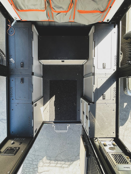 Goose Gear Canopy Camper Rear Double Drawer Module For Tundra (2022-Current)