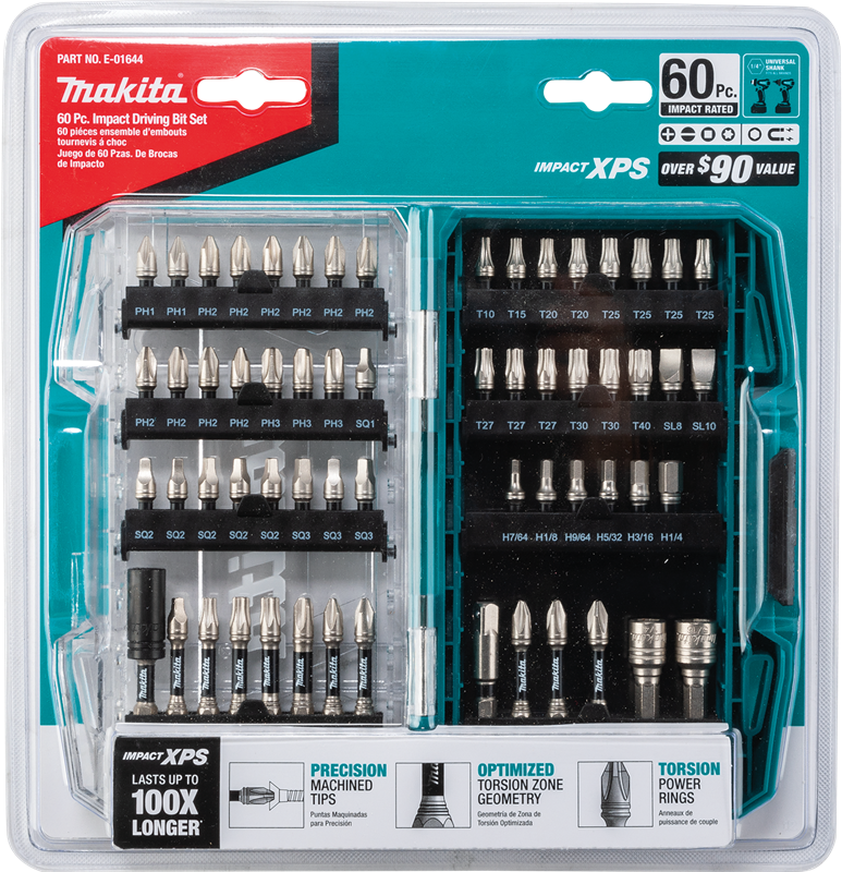Makita Impact 60 PC. Bit Set — Tundra Lifestyle
