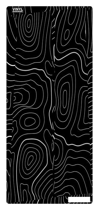 Vinyl Garage B Pillar Topo Decal For Tundra (2022-Current)