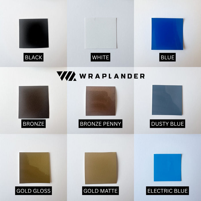 Wraplander DIY Topography Vinyl Wrap Accent/Booster Kit