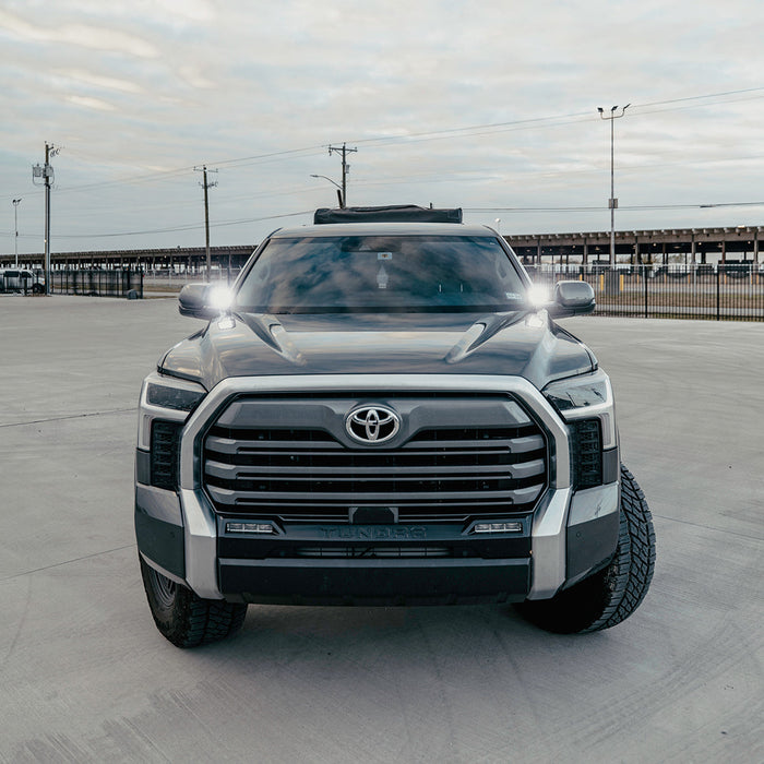 Cali Raised Low Profile Ditch Light Brackets For Tundra (2022-Current)