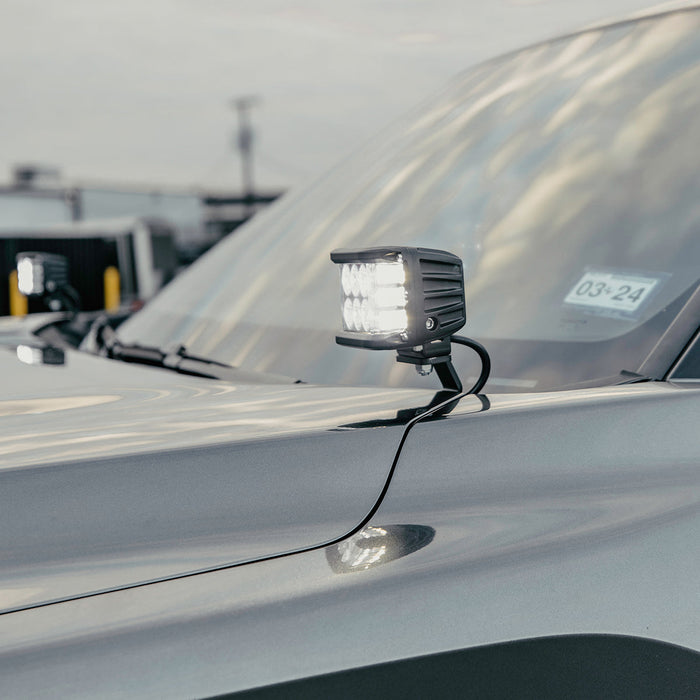 Cali Raised Low Profile Ditch Light Brackets For Tundra (2022-Current)