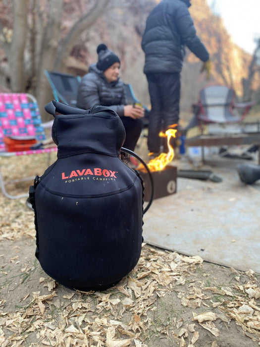 LavBox 20 Pound Propane Tank Insulator and Carrier
