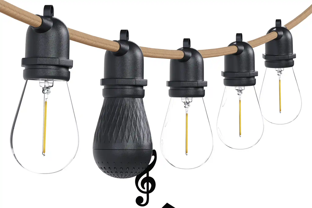 Freespirit Recreation Camping String Lights W/Speakers