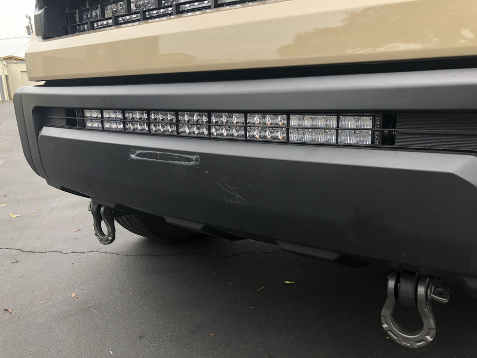 Cali Raised 32" Lower Bumper Hidden LED Light Bar Brackets Kit For Tundra (2014-2021)