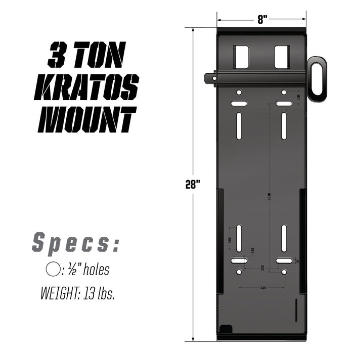 Pro Eagle 3 Ton "Kratos" Jack Mount 2.0