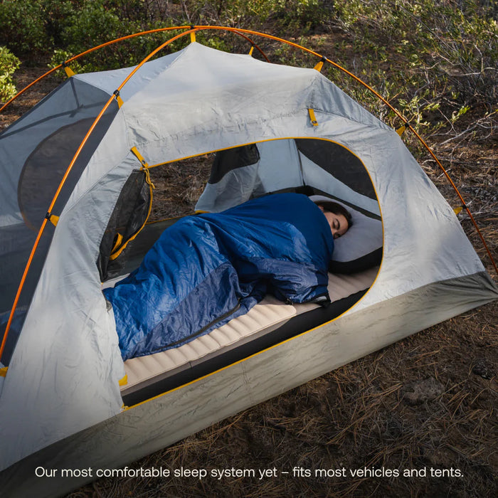 mattress for camping tent Luno Air Foam Pro Camping Mattress — Tundra Lifestyle