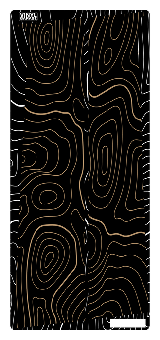 Vinyl Garage B Pillar Topo Decal For Tundra (2022-Current)