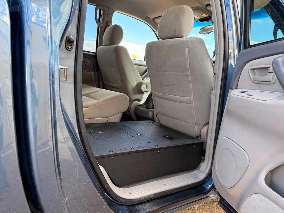 Goose Gear Double Cab Second Row Seat Delete Plate System For Tundra (2000-2006)