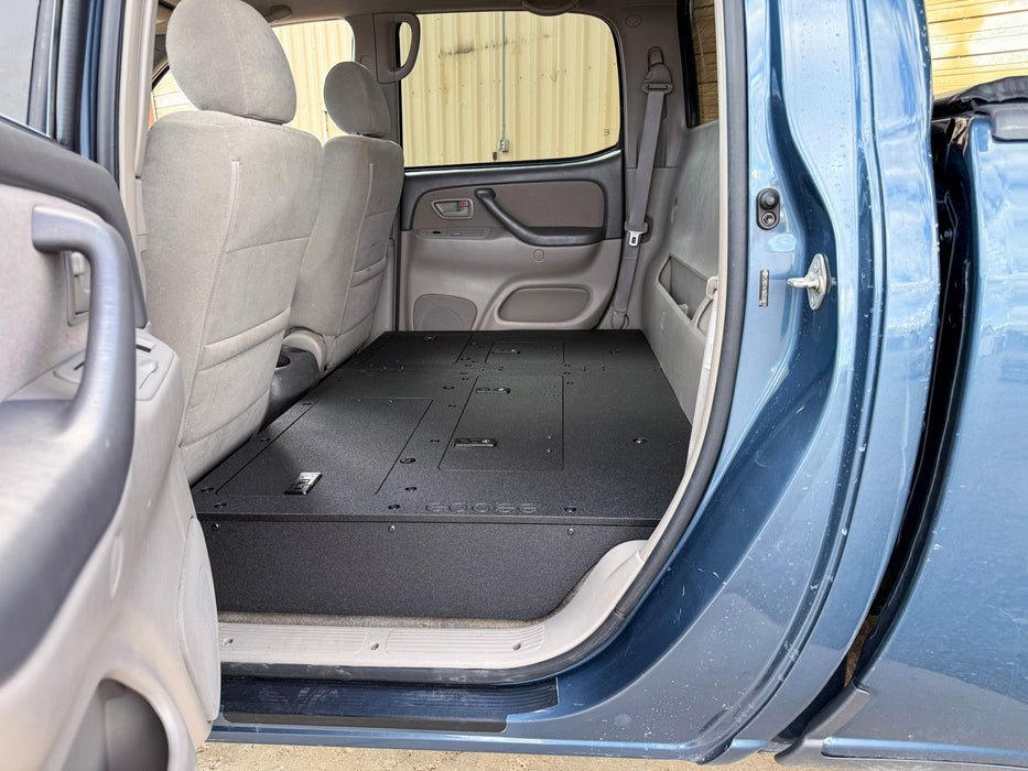 Goose Gear Double Cab Second Row Seat Delete Plate System For Tundra (2000-2006)