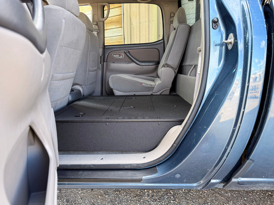 Goose Gear Double Cab Second Row Seat Delete Plate System For Tundra (2000-2006)
