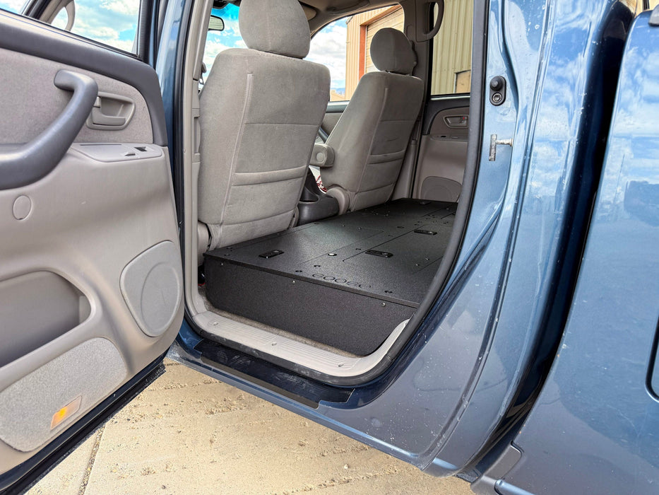 Goose Gear Double Cab Second Row Seat Delete Plate System For Tundra (2000-2006)