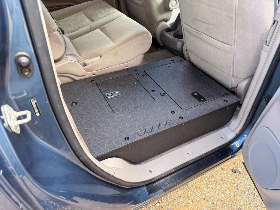 Goose Gear Double Cab Second Row Seat Delete Plate System For Tundra (2000-2006)