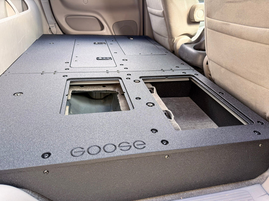 Goose Gear Double Cab Second Row Seat Delete Plate System For Tundra (2000-2006)