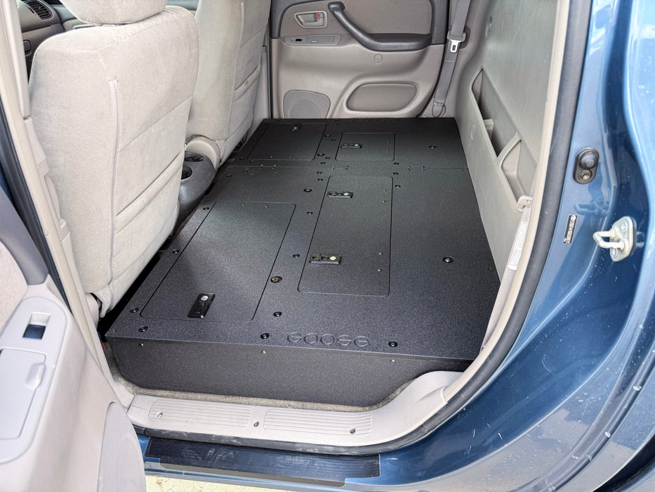 Goose Gear Double Cab Second Row Seat Delete Plate System For Tundra (2000-2006)
