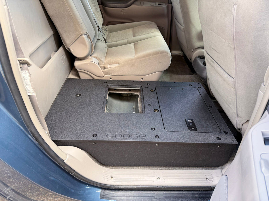 Goose Gear Double Cab Second Row Seat Delete Plate System For Tundra (2000-2006)