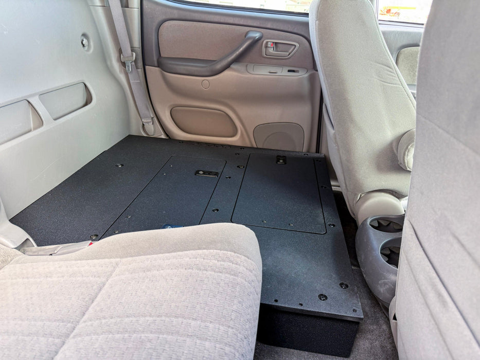 Goose Gear Double Cab Second Row Seat Delete Plate System For Tundra (2000-2006)