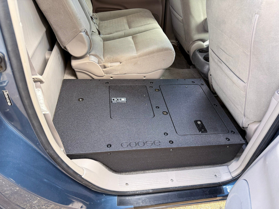 Goose Gear Double Cab Second Row Seat Delete Plate System For Tundra (2000-2006)