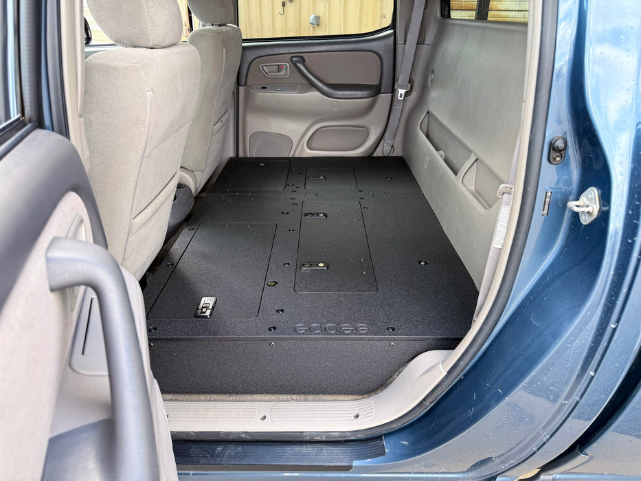 Goose Gear Double Cab Second Row Seat Delete Plate System For Tundra (2000-2006)