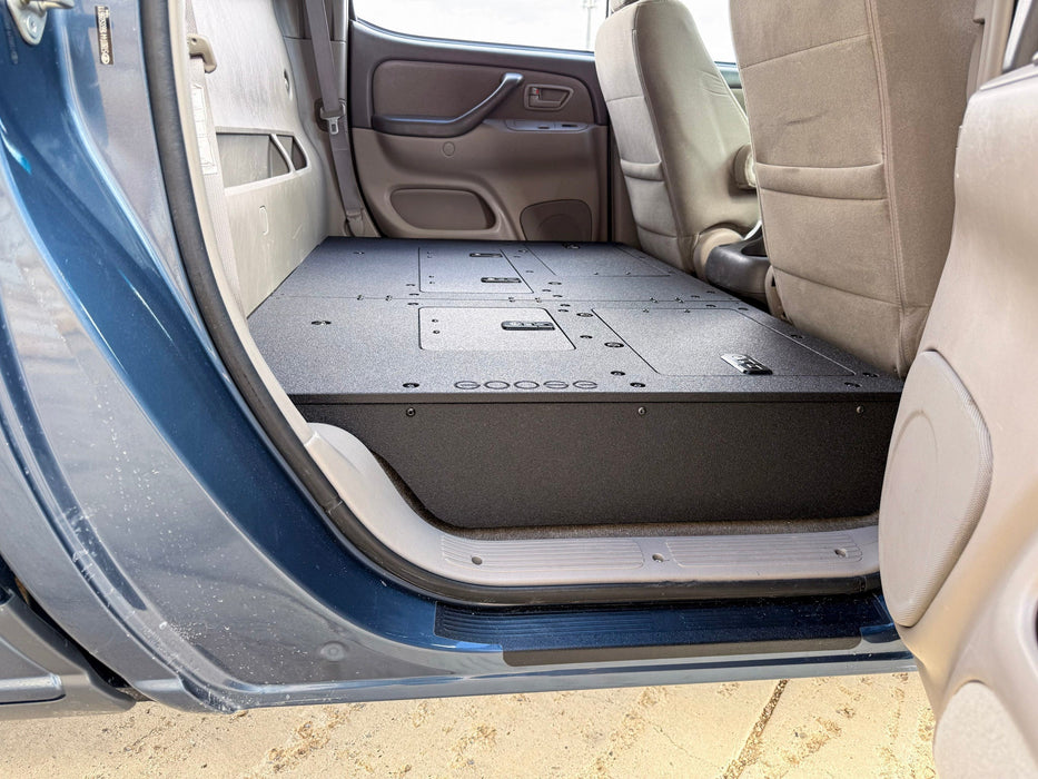 Goose Gear Double Cab Second Row Seat Delete Plate System For Tundra (2000-2006)