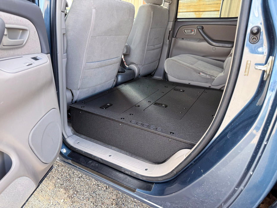 Goose Gear Double Cab Second Row Seat Delete Plate System For Tundra (2000-2006)