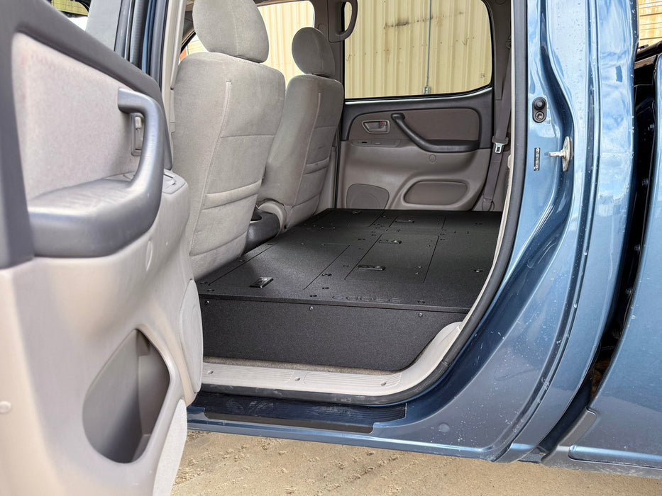 Goose Gear Double Cab Second Row Seat Delete Plate System For Tundra (2000-2006)