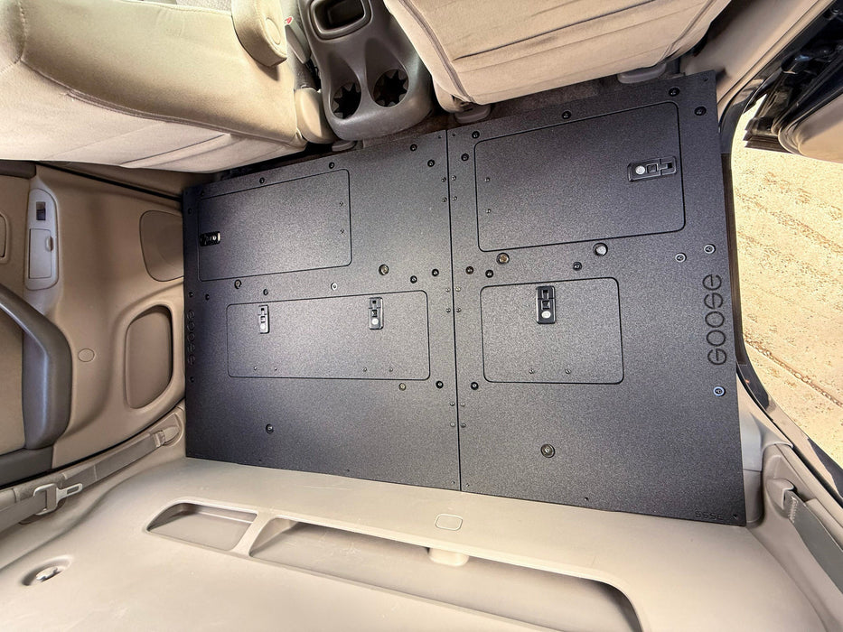 Goose Gear Double Cab Second Row Seat Delete Plate System For Tundra (2000-2006)