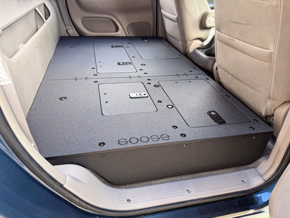 Goose Gear Double Cab Second Row Seat Delete Plate System For Tundra (2000-2006)