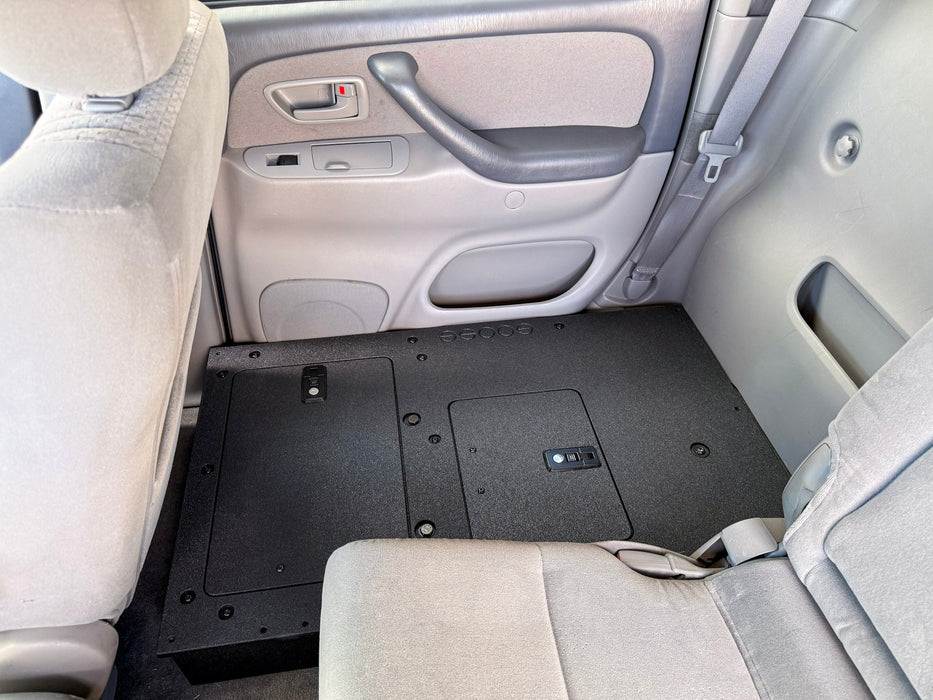 Goose Gear Double Cab Second Row Seat Delete Plate System For Tundra (2000-2006)