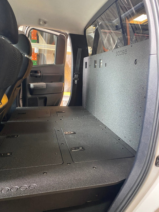 Goose Gear Double Cab Second Row Seat Delete Plate System For Tundra (2007-2013)