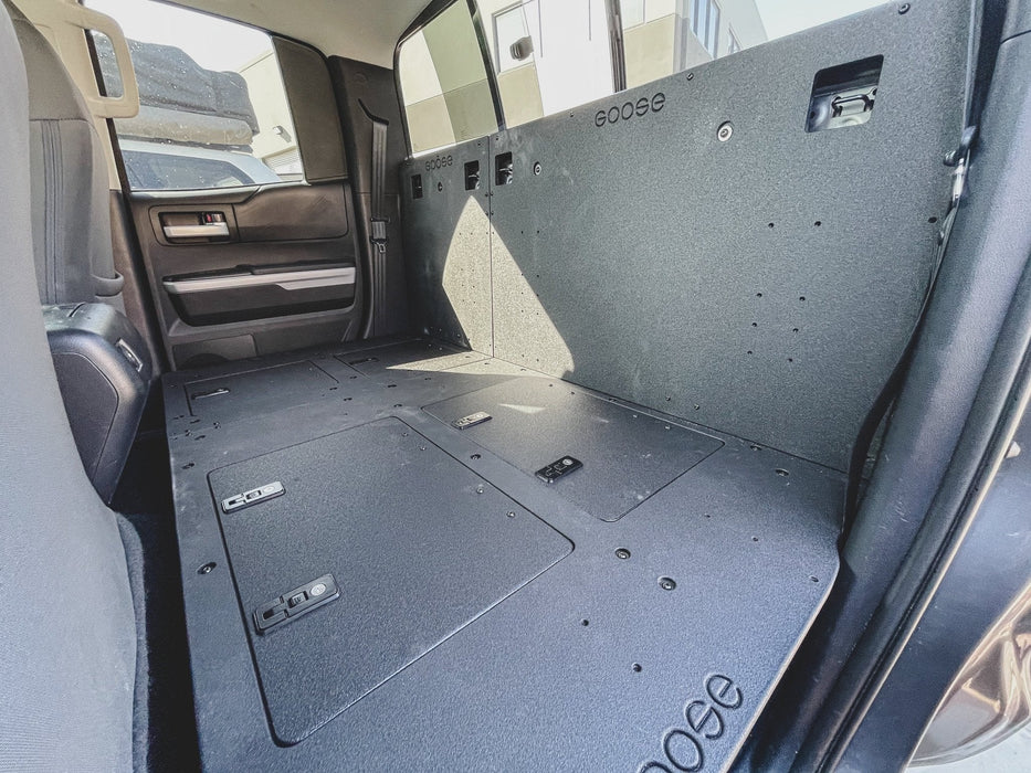 Goose Gear Second Row Seat Delete Plate System For Tundra (2014-2021)